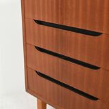 Scandinavian mahogany chest of drawers from the 1950s