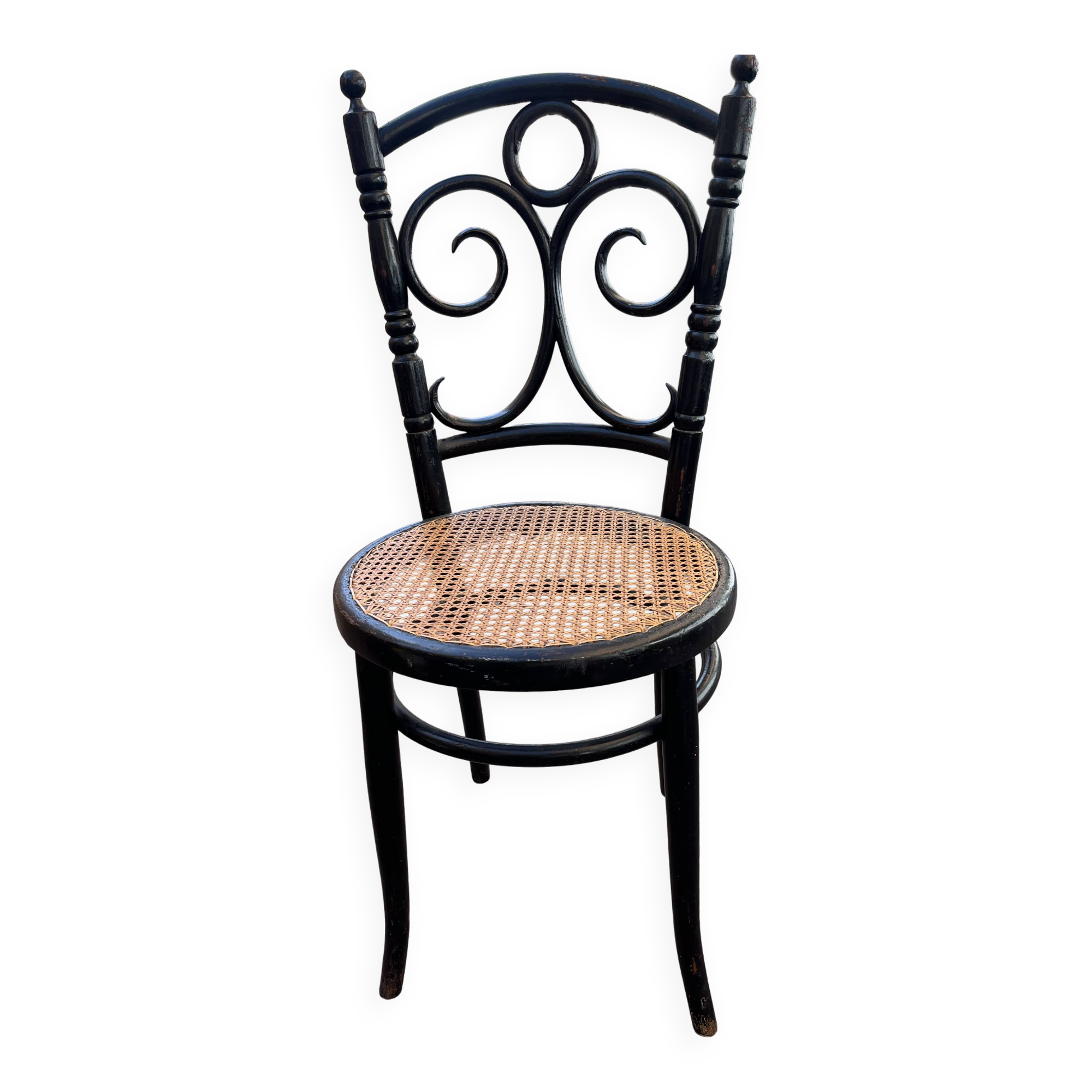 Chaise bistrot ancienne Fischel
