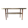 Mid-Century Formica Coffee Table with Lower Shelf