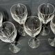 Set of 6 Lorraine crystal water glasses