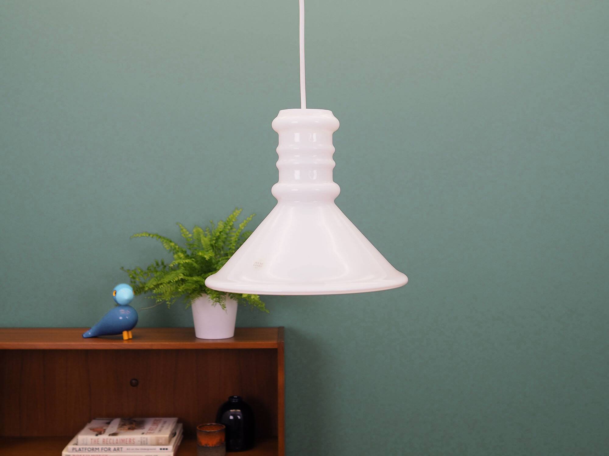 Pendant lamp, Danish design, 1970s, production: Holmegaard