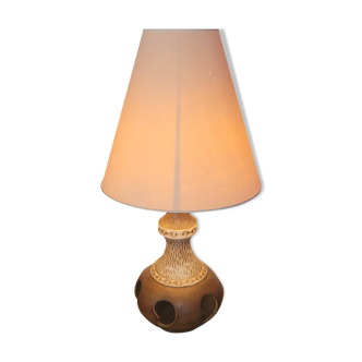 Lampe de sol ceramique west germany 1970 lampadaire bay 554-50