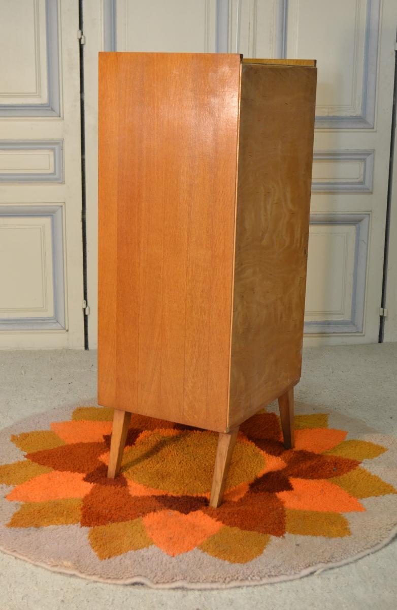 Chest in oak in the 1960s
