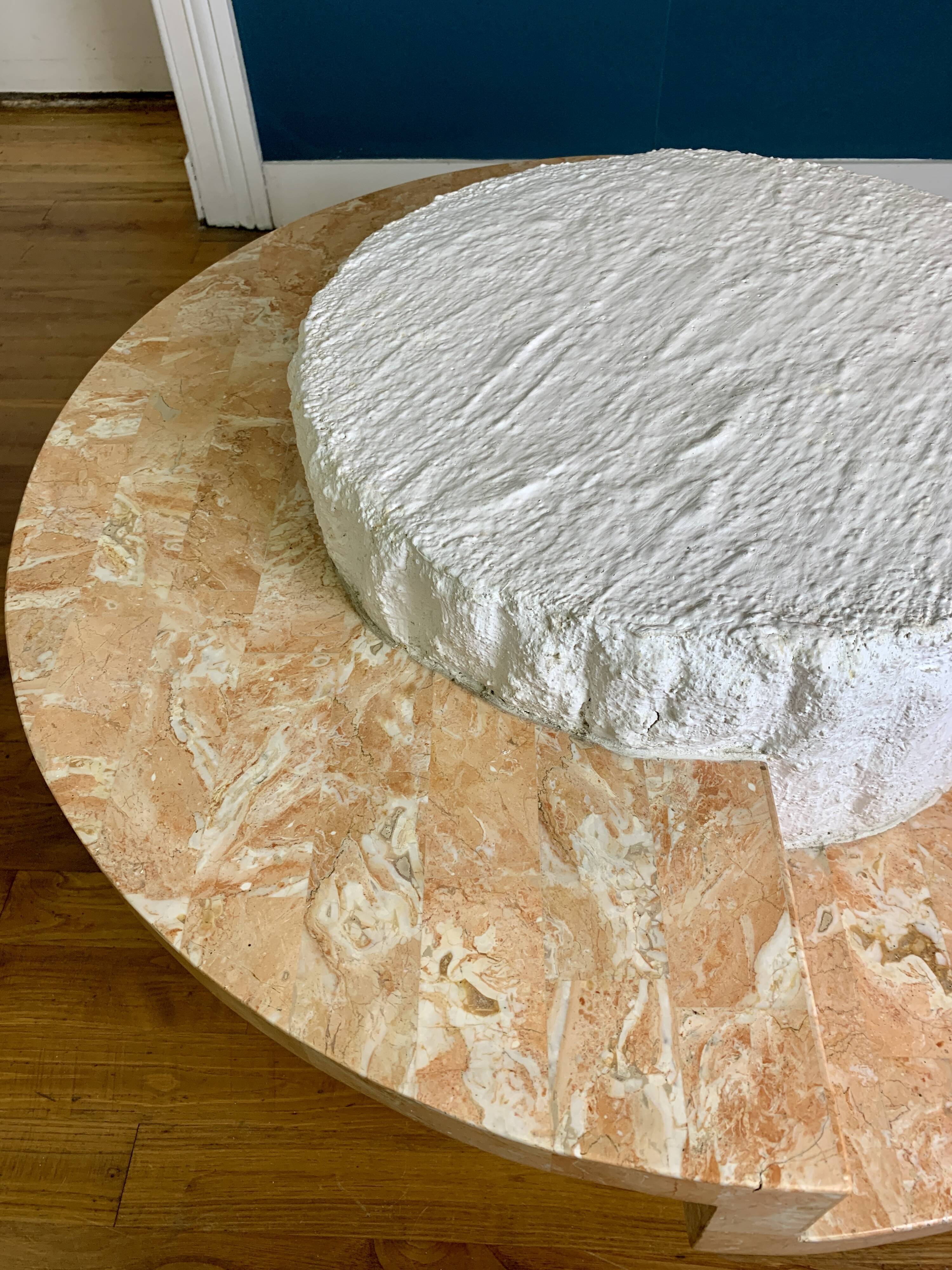 Table basse en travertin Magnussen Ponte