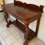 Mahogany console
