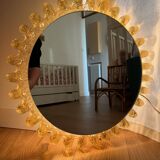 Backlit resin mirror by Hillebrand 1970