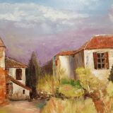 Double-sided painting, country décor and character décor