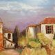 Double-sided painting, country décor and character décor