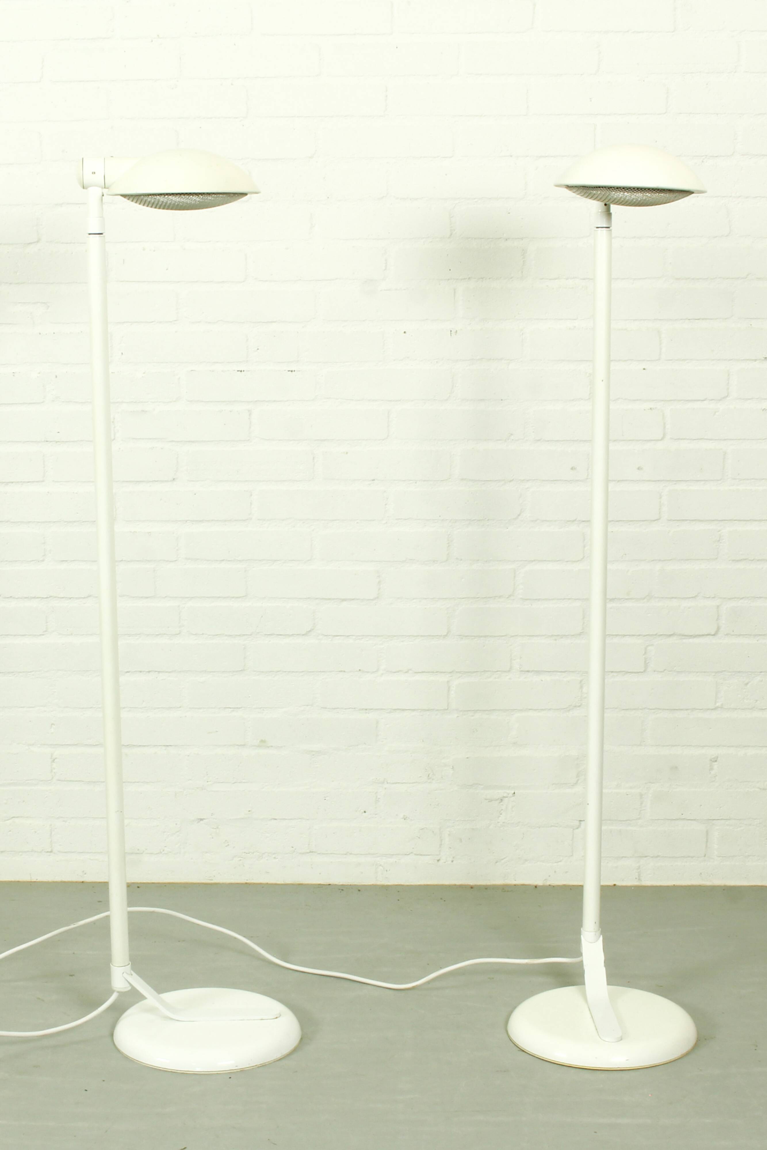 Mid-century Temde uplighter set of 2, Germany, 1960s