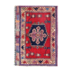Handwoven persian rug oriental wool 62x87cm