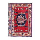 Handwoven persian rug oriental wool 62x87cm