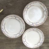 Set of 6 plates
