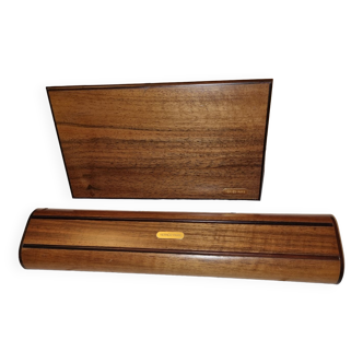 Hermès desk set in precious wood
