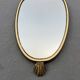 Mid-century gold mirror, 1960s