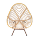 Armchair of child in rattan and metal, 70 years