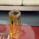 Orange square vase from the 70s.
