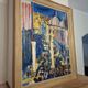 Important oil on canvas depicting the Piazzetta in Venice.