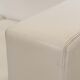 Throw Away sofa by Willie Landels for Zanotta 1965 in white vinyl