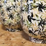 Pair of earthenware vases HBCM Montereau