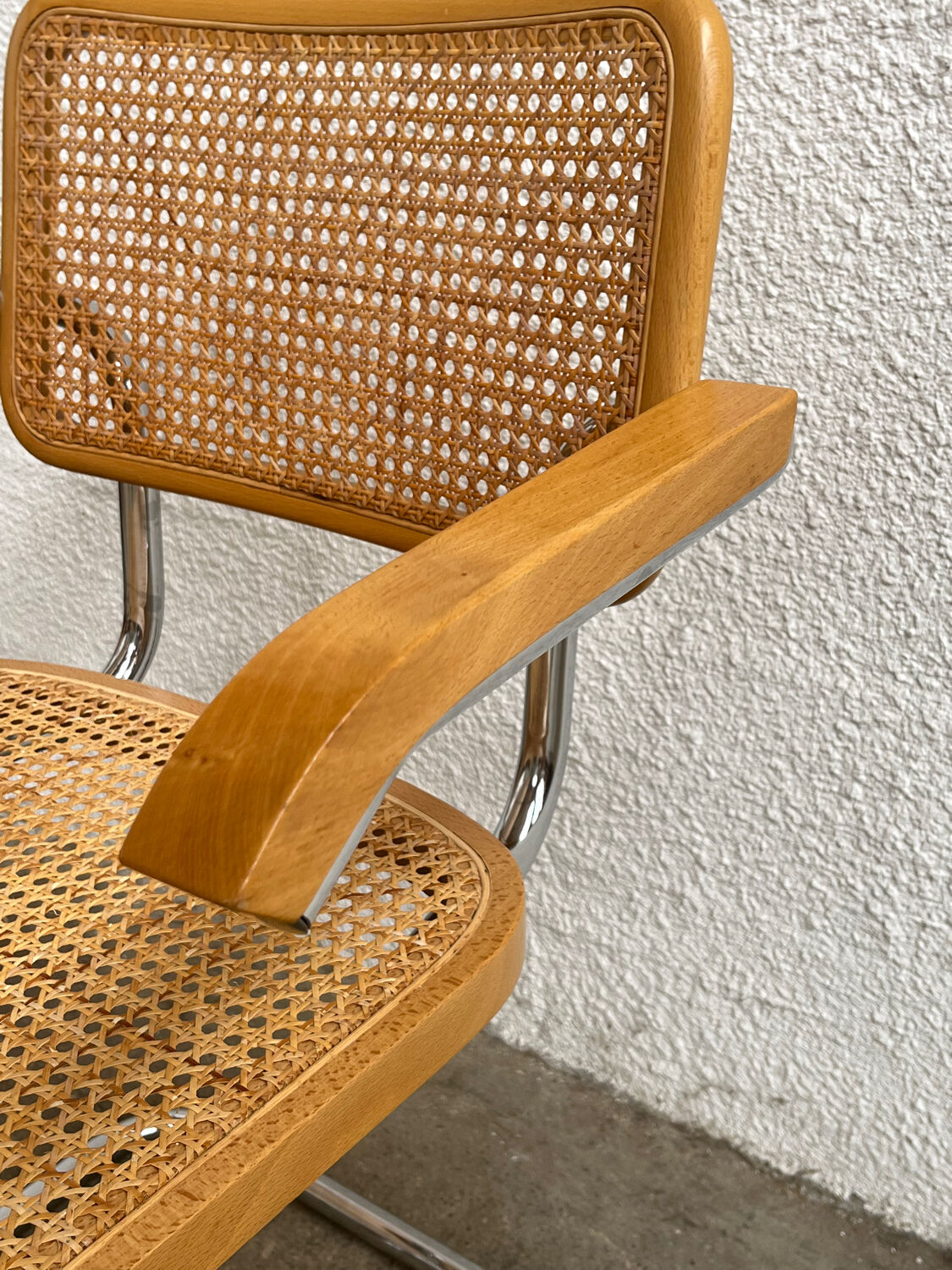 Pair of armchairs Cesca B64 Marcel Breuer