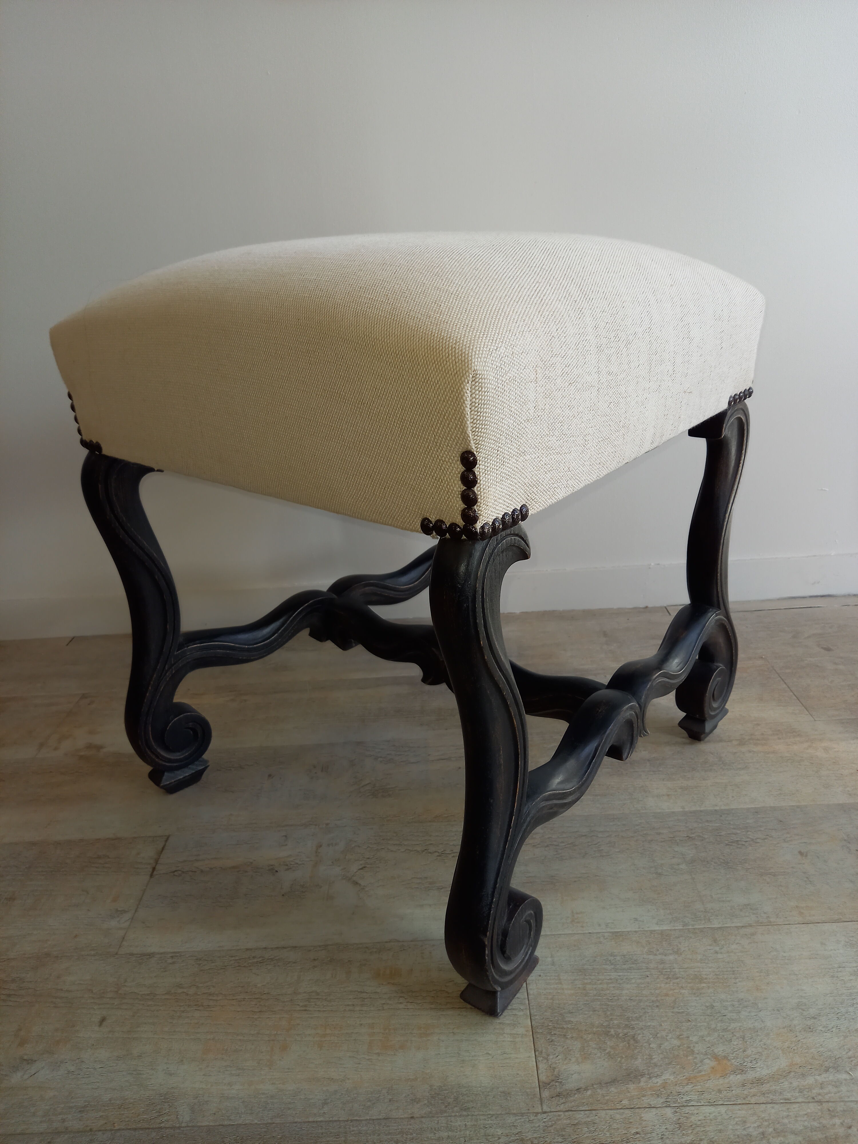 Set of 2 Louis XIII stools