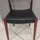 Set of 4 vintage Scandinavian teak chairs from the 1970s