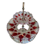 Old crystal cake display