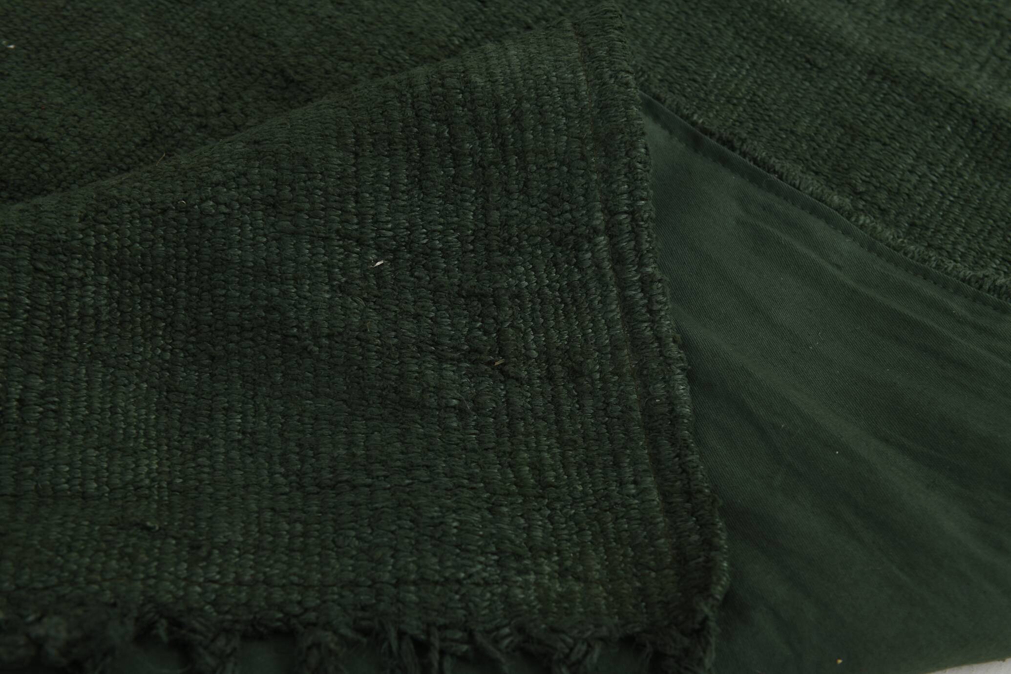 5x7 Green Turkish Kilim Rug, 142x229Cm