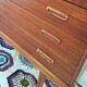 Vintage Teak Secretary Furniture, Antique Desk