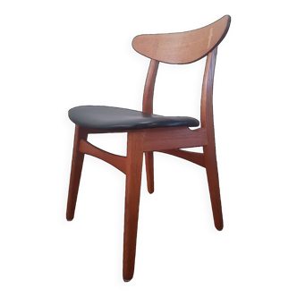 4 x vintage CH30 Hans J. Wegner dinig chairs