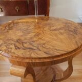 Round Art Deco pedestal table 1930