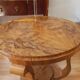 Round Art Deco pedestal table 1930