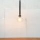Vintage Space Age Suspension in Chrome and Glass by Motoko Ishii for Staff, 1970s