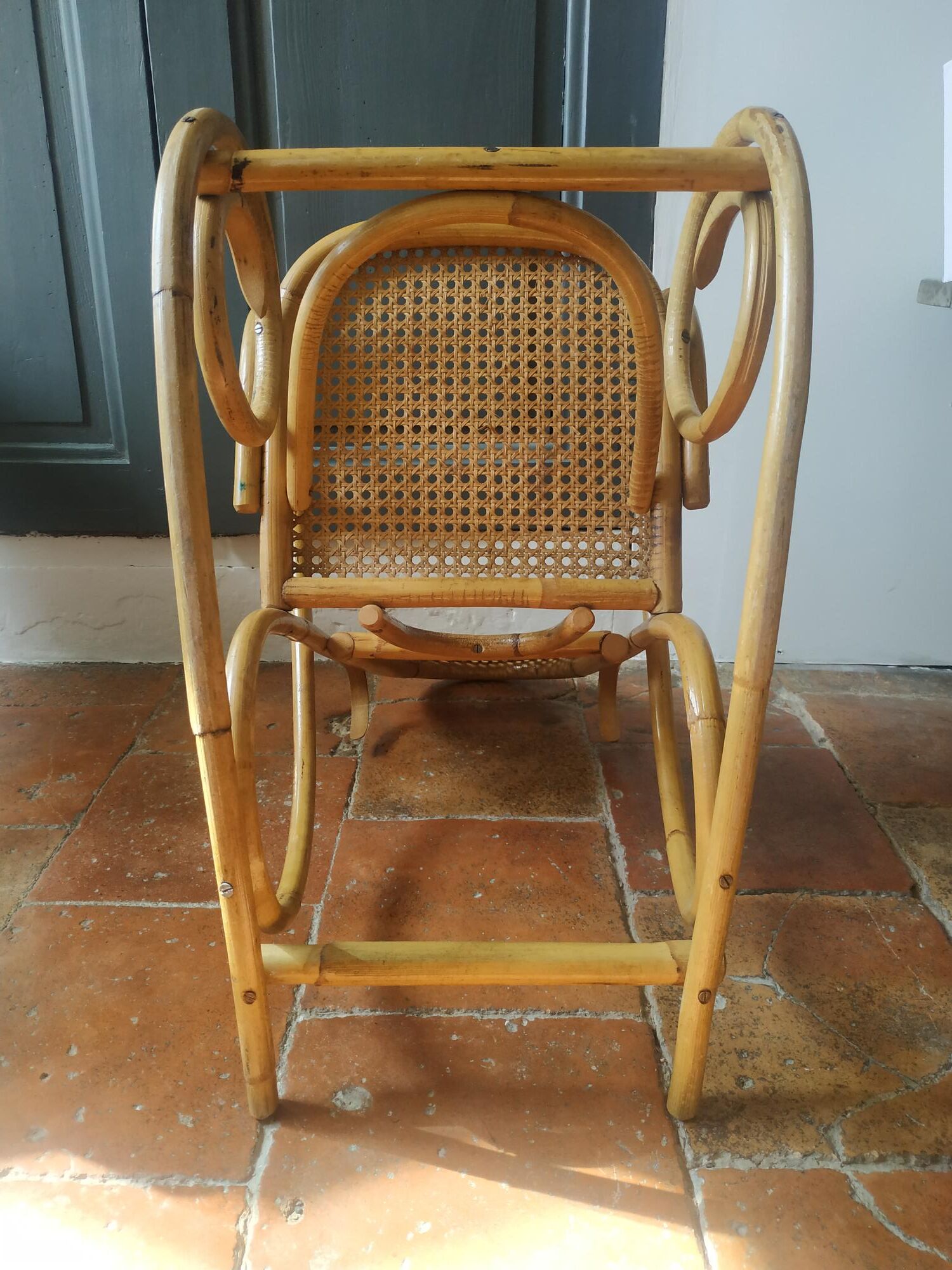Vintage children's rocking chair