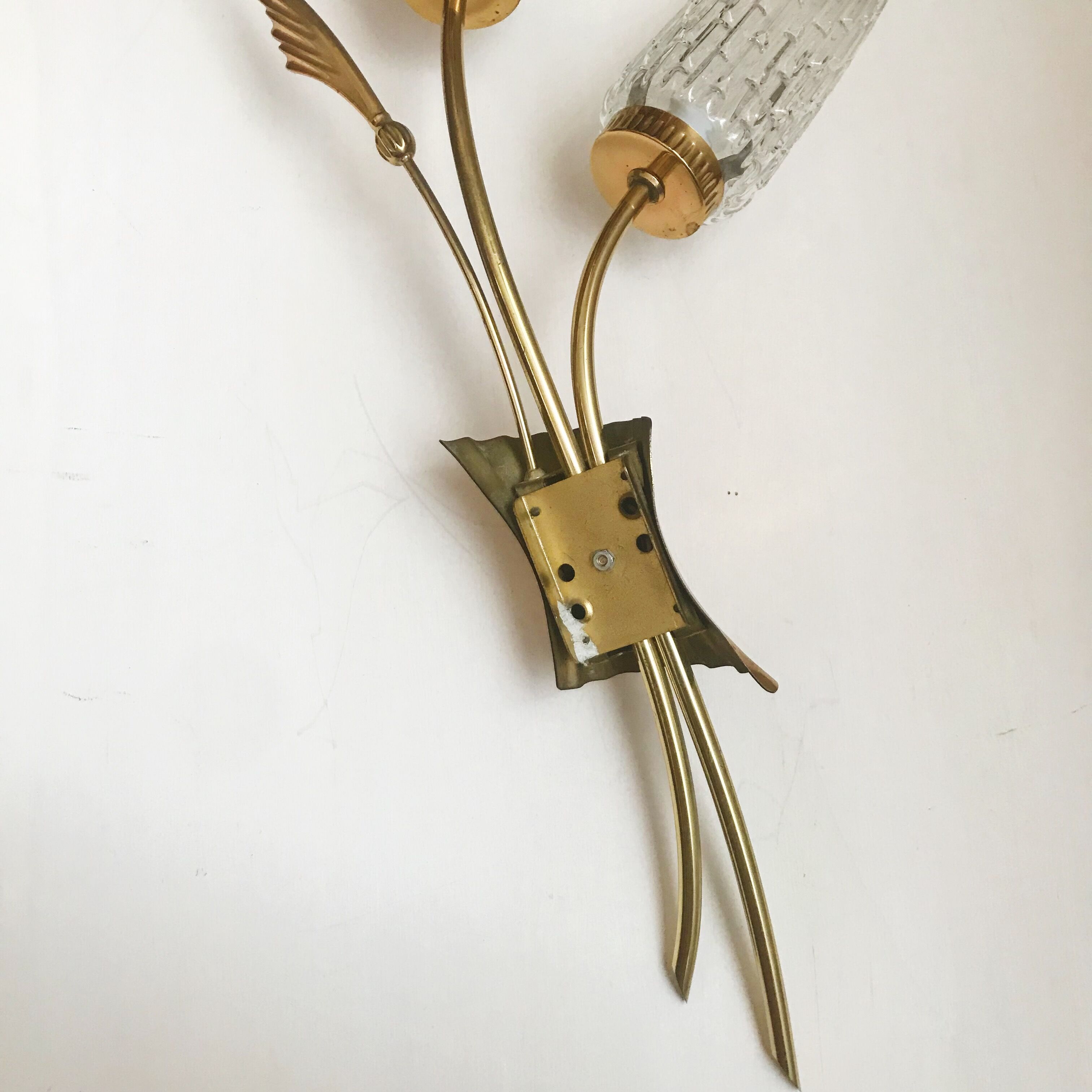 Pair of 60s wall light