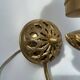 Paire d'appliques en laiton France