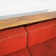 Art deco walnut sofa bed 1960s