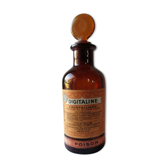 Digitaline apothecary bottle