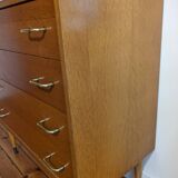 Vintage chest of drawers with spindle legs