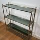 Neoclassical style silver-plated metal shelf attributed to the Jansen company