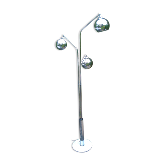 Vintage 1970 lily of the valley strand floor lamp