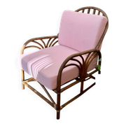 Rattan armchair