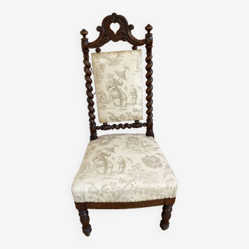 Napoleon 3 heating chair