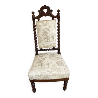 Napoleon 3 heating chair