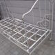 Folding wrought iron bed