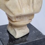 Wax bust of composer Frédéric Chopin, 16 cm