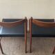 Pair of Scandinavian teak chairs, 1960s