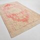 Tapis turc vintage rouge pâle crème 6x10, 172x295 cm, SK 21080