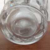 Vase en cristal transparent Pierre D'Avesn , Art Deco