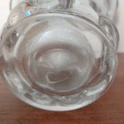 Vase en cristal transparent Pierre D'Avesn , Art Deco